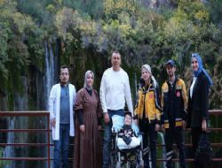 Cam kemik hastası çocuğun hayali gerçekleştirdi